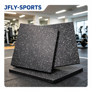 Suelo de goma para gimnasio, baldosas de goma multiusos para gimnasios, estudios de crossfit y áreas de entrenamiento en casa. - Product Image 1
