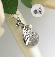 Nouveau pendentif cœur avec breloques, médaillon bouquet de Chine, pendentif de mariage commémoratif pour mariée avec breloque photo et souvenir