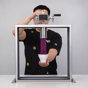 Machine à fabriquer des nouilles glacées italiennes, machine à spaghetti glacé, machine à <span class=keywords><strong>glace</strong></span> Matcha Mont - Product Image 5