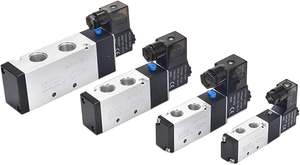 Vanne solénoïde 5/2 voies série SMC SY3000/SY5000/SY7000 SY3120/SY5120/SY7120/SY3220, vanne de commande directionnelle pneumatique pour air - Product Image 2