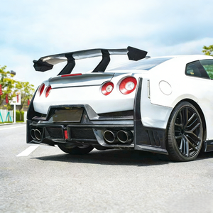 สปอยเลอร์หลังสำหรับ Nissan GT-R R35 2007-2024คาร์บอนไฟเบอร์ GT-ปีก BOLT-ON น้ำหนักเบา - Product Image 2
