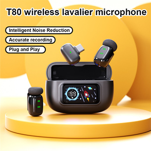 ไมโครโฟนไร้สายแบบหนีบปกเสื้อ อายุการใช้งานแบตเตอรี่ยาวนานเป็นพิเศษ พร้อมระบบตัดเสียงรบกวนอัจฉริยะ สำหรับการถ่ายทอดสดการขายสินค้า - Product Image 2
