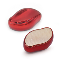 Top vente Transparent mangue forme peau morte élimination des callosités Nano verre pied fichier cristal épilateur
