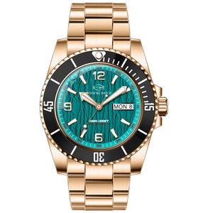 Montres personnalisées de <span class=keywords><strong>plongée</strong></span> automatique, <span class=keywords><strong>bracelet</strong></span> solide en acier inoxydable 316L, NH36, vente en gros - Product Image 6