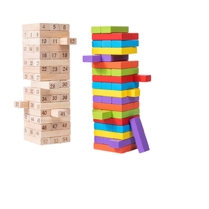 Dropshipping Products 2026 Wholesale Stacking Tumbling Tower Board Games Figure <b>Building</b> Toy for Kids Sourcing Service in China - Product Image 2