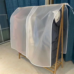 Copriabiti appendibile trasparente per vestiti, abiti, cappotti, vestiti da cerimonia, organizer salvaspazio per armadio, protezione antipolvere - Product Image 1