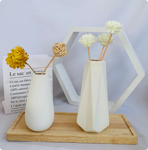 Mini Floreros Modernos al por Mayor para <span class=keywords><strong>Centros</strong></span> <span class=keywords><strong>de</strong></span> <span class=keywords><strong>Mesa</strong></span>, Pequeños Floreros <span class=keywords><strong>de</strong></span> Cerámica Blancos para Flores y Hierba <span class=keywords><strong>de</strong></span> Pampas - Product Image 5