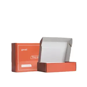 Biodegradable Prime Branded Packing Soy Ink Kraft Paper Carton Box Clothes Product Underwear Cardboard Gift Packaging