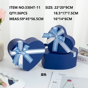 Nhà Máy Các Tông Hộp Quà Tặng Thiết Lập Hình Trái Tim Bow Trang Trí Dập Nổi Lớp Phủ UV Cho Kinh Doanh Siêu Thị Bìa Hộp Sinh Nhật - Product Image 4