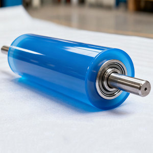 Rodillo de Goma de Poliuretano Personalizado con Estampado en Caliente para Molinos de Arroz, Rodillo de Laminación de Impresión Industrial para Transportadores, Alta Precisión - Product Image 2