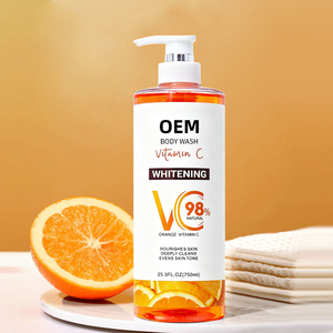 Nettoyant pour le corps blanchissant à la vitamine <span class=keywords><strong>C</strong></span> de haute qualité, hydratant et nettoyant doux pour l'équilibre du pH de la peau. - Product Image 6