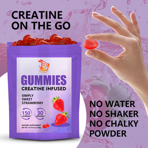 Gomitas de Creatina Personalizadas OEM para Antes del Rendimiento, Ayuda a Aumentar la Masa Muscular, Gomitas de Suplemento Deportivo - Product Image 4