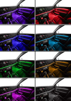 Pour BMW 8/9/11 Couleurs Lumière Ambiante Décorative de Voiture Bande LED pour F20 F10 F34 F36 E46 E90 E71 G30 X1 X5 X3 Accessoires de Tuning Auto