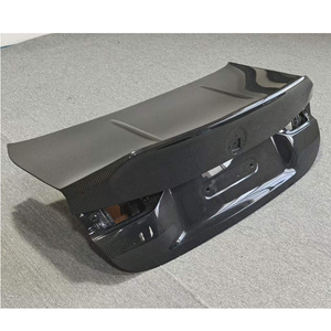 Cubierta de Maletero Trasero de Fibra de Carbono de Alta Calidad Estilo CSL para <span class=keywords><strong>BMW</strong></span> M4 G82 2019-2026, Parachoques Trasero de Carbono - Product Image 4
