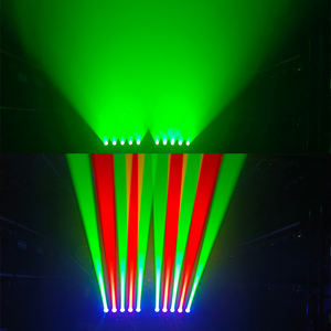 Super Beam 5X80W RGBW Zoom Strobe Wash 5 Head Led Beam Luz con cabezal móvil con Hola - Product Image 4