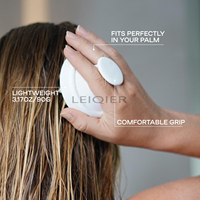 Brosse de Shampoing et Masseur de Cuir Chevelu en Silicone avec Logo Personnalisé pour la Croissance des Cheveux, Exfoliant pour le Cuir Chevelu et Masseur de Tête pour Femme