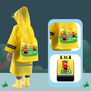 Venta directa de fábrica, los impermeables para bebés más vendidos, pantalones con logotipo personalizado para niños, impermeables para exteriores para niños y niñas, impermeables - Product Image 4