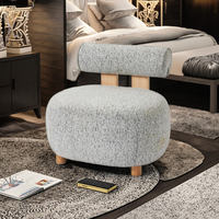 Canapé d'angle modulaire compact moderne et fauteuil de détente avec design en velours sous vide pour la maison, le bureau et le salon
