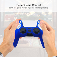 Housse de protection en silicone de haute qualité, antidérapante, améliorant le confort de préhension et les découpes précises, pour manette PS5 DualSense