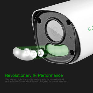 GX-YUFD-M5C 5MP IP67 Submergible מתחת למים IP CCTV רשת מצלמה עם עדשה קבועה כפולה כפול אור דו כיוונית אודיו SD כרטיס - Product Image 4