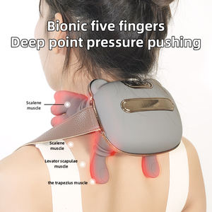 2026 Neuer Tragbarer Elektrischer Nacken- und Schulter-Massageroller Entspanner Nackendehner Knetmassagegerät Mit Wärmefunktion - Product Image 6