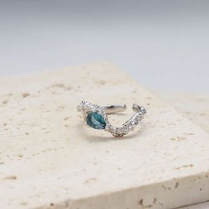 Chris April Organic Texture <strong>Sovereign</strong> Fine Cubic Zirconia Silver Chunky <strong>Rings</strong> - Product Image 3
