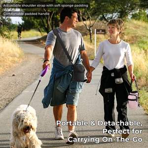 Porte-<span class=keywords><strong>bouteille</strong></span> d'eau chaude et <span class=keywords><strong>sac</strong></span> de transport <span class=keywords><strong>isolant</strong></span> avec poche <span class=keywords><strong>pour</strong></span> étui de téléphone et sangle réglable <span class=keywords><strong>pour</strong></span> la marche et la randonnée - Product Image 5