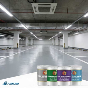 Peinture d'Apprêt Époxy Industrielle pour Sols de Garage et Parkings Souterrains, Résistante à l'Humidité, Anti-Fuites, Forte Adhérence - Product Image 1