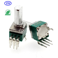 Potenciómetro Rotatorio R0923GH de Alta Calidad para Audio y Video, 5K 10k 20k 50k 100k 500K RV097 RK09 10k 9mm, Sin Rosca