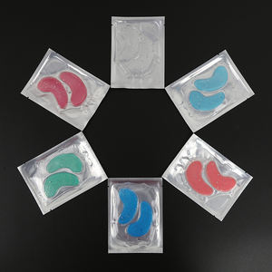 高品質のしわ防止美容コラーゲンクリスタル使い捨てハイドロゲル水和保湿マスクフラッシュアンダーアイパッチ - Product Image 1