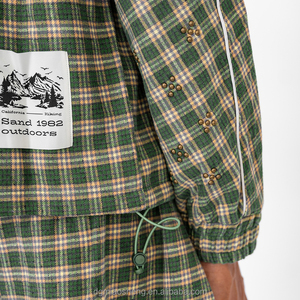 Conjunto Deportivo Personalizado con Sudadera con Capucha y Cremallera Reflectante de 3 m y Pantalones Holgados, Estilo Vintage, Holgado, para Hombre, Conjunto Deportivo para Correr - Product Image 6