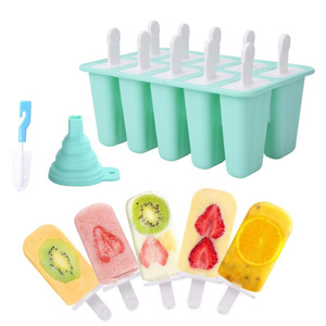 Moule et outil de fabrication de glaçons en silicone de qualité alimentaire durable PFS 4 6 10 12 cavités, 50 ml, multicolores, lavable au lave-vaisselle, pour DIY - Product Image 4