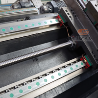 Tour CNC à banc incliné certifié CE TCK66A, tour à métaux haute vitesse avec broche A2-8, contre-pointe MT5