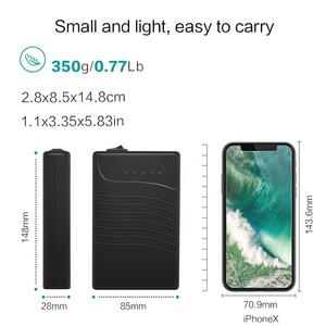 18650 аккумулятор постоянного тока 12 В/5 В USB двойной выход внешний аккумулятор, литий-ионный цифровой аккумулятор 3000 мАч - Product Image 4