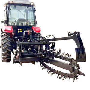 Zanjadora de Cadena Montada <span class=keywords><strong>en</strong></span> Tractor con Enganche de 3 Puntos, Máquina Agrícola para Cavar Zanjas para Jardinería y Paisajismo - Product Image 6