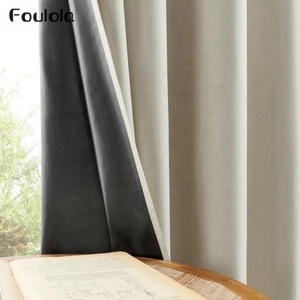 Suministro de fábrica, gran oferta, ilustraciones de laminación de PU, tela de cortina opaca 100% con 2,8 M de ancho - Product Image 1