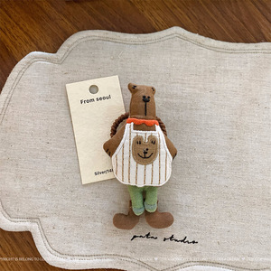 กิ๊บติดผมยางยืดสูง น่ารัก สไตล์เกาหลี รูปหมี <span class=keywords><strong>กบ</strong></span> ทำมือ หวานละมุน สำหรับตกแต่งผม - Product Image 4