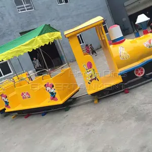 Christmas Carnival Games Electrical Train With Tracks For Children