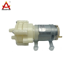Mini bomba de niebla de agua de acuario de alta presión automática de 24V DC <span class=keywords><strong>12V</strong></span> cepillo autocebante - Product Image 3