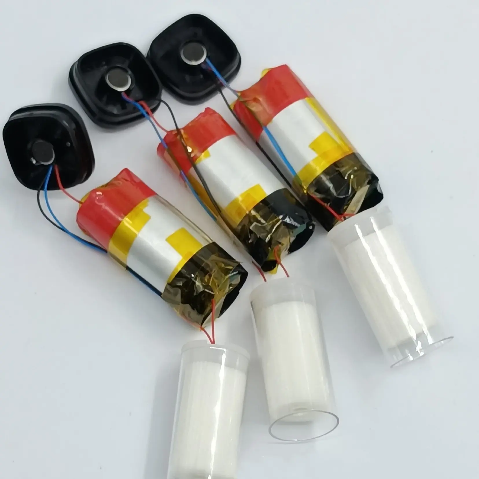 Disposable atomizer accessories assembly including case, cig battery , Oil storage cotton,circuit board and others