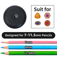 Taille-crayon astronomique électrique entièrement automatique USB Tenwin pour crayons 7-11.5CM Droven par batterie au lithium