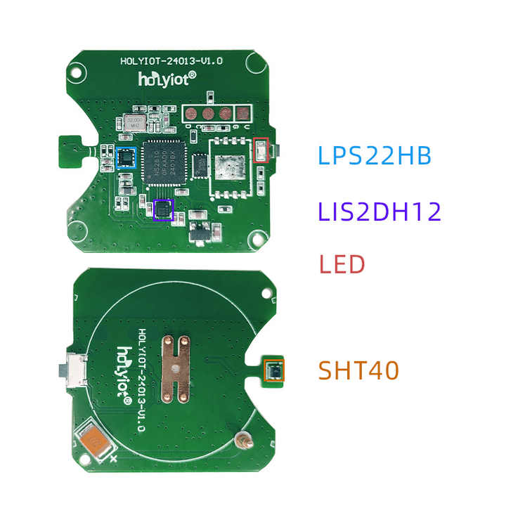 Barometer Module Iot Holyiot THS Indoor Environmental Monitoring with G-sensor