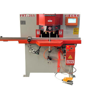 Machine de découpe d'angles pour cadres photo en profilés d'aluminium, 45 et 90 degrés, à tête simple et double - Product Image 5