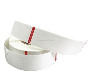 Usine en gros Logo personnalisé imprimable papier thermique <span class=keywords><strong>avion</strong></span> rfid uhf <span class=keywords><strong>étiquette</strong></span> de bagage pour le voyage. - Product Image 1