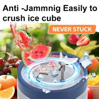 2025 Nouveau Design 16 Lames 750 ML Blender Portable Domestique Mixeur à Fruits USB avec Verrouillage de Sécurité Enfant