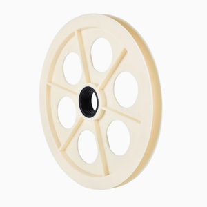 SenGuang D200 Belt PU Pulley <b>28mm</b> Bore 1 Groove OEM Customizable for Wire Drawing Extruding Enameling Industrial Applications - Product Image 1