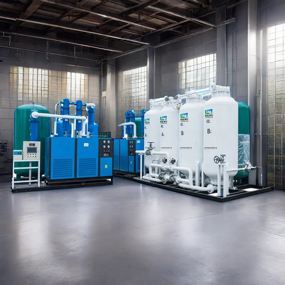 Oksijen sistemi jeneratör ekipmanları jeneratör PSA oksijen üretim tesisi