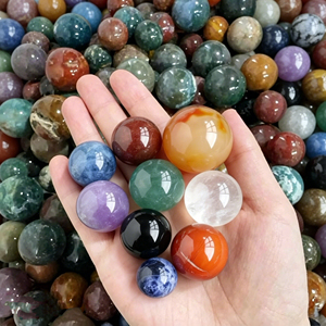 Boule <span class=keywords><strong>de</strong></span> cristal <span class=keywords><strong>orgonite</strong></span> métaphysique polie et gravée, décoration <span class=keywords><strong>de</strong></span> bureau Feng Shui, synchronisation bio-énergétique artisanale - Product Image 1