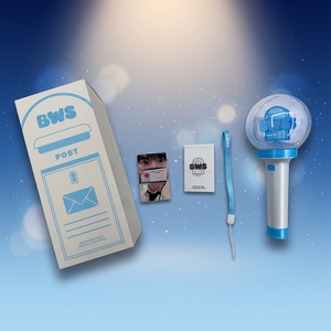Lightstick Officiel en Plastique BYEON WOO SEOK pour K-Pop Goodfoxshop Photo Card Corée Chubby Carry Seonjae Run Byun Woo-seok All - Product Image 3
