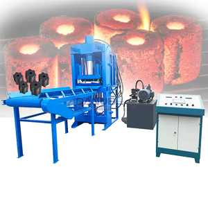 Presse à briquettes hydraulique à quatre colonnes pour la fabrication de charbon de bois et de charbon pour chicha - Product Image 1